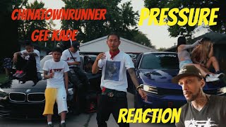 ChinaTownRunner - Pressure ft. Gee Kade (Official Music Video) REACTION