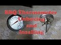 Home Project, Kitchen Thermometer, BBQ Thermometer Unboxing and Insalling
