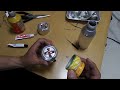 自作 アルミ缶 アルコール ストーブ 作り方 クロスタイプ 編 diy alcohol stove cask stove jet stove coil alcohol stove