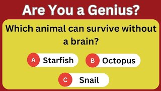 "Only Geniuses Can Pass This General Knowledge Trivia! 🔥" | PUB Quiz | Mixed Trivia