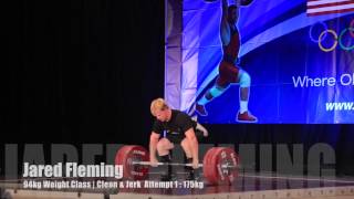 Jared Fleming 94kg | 2014 USAW National Championships