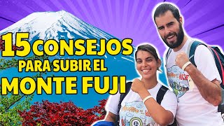 15 CONSEJOS que DEBES SEGUIR si quieres SUBIR el MONTE FUJI | Guía de Japón #65