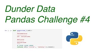 Dunder Data Pandas Challenge #4