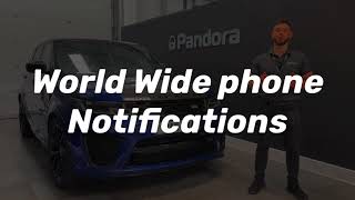 Pandora Car Alarms Storm Plus - Immobiliser Gps Tracking Gsm Phone Control And Anti Hijack