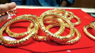 8 আনার সোনার বালা চুড়ির দাম ও কালেকশন দেখুন | gold bangle price bd Dhaka