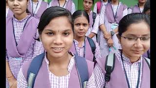 Students of Women's College Padampur after Yoga-Vedanta Workshop