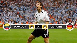 Germany 🇩🇪 × 🇪🇨 Ecuador | 3 × 0 | HIGHLIGHTS | All Goals | World Cup 2006