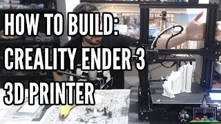 Creality Ender 3 Assembly Guide (with 3D Printed Miniature prints)