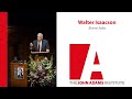 Walter Isaacson on Steve Jobs - John Adams Institute