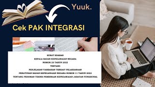 Cek PAK INTEGRASI (5 Simulasi Penghitungan PAK Integrasi) | Doovi