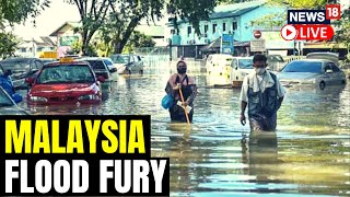 Flooding In Malaysia Forces 40,000 People To Flee Homes | Malaysia Flood Today 2023 | News18 LIVE
