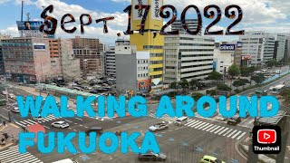 FUKUOKA CITY /FROM HAKATA TO TENJIN #citytour #walkingaround #lifeinjapan #myhappiness