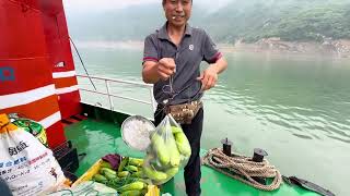 长江三峡小红船柳池-奉节