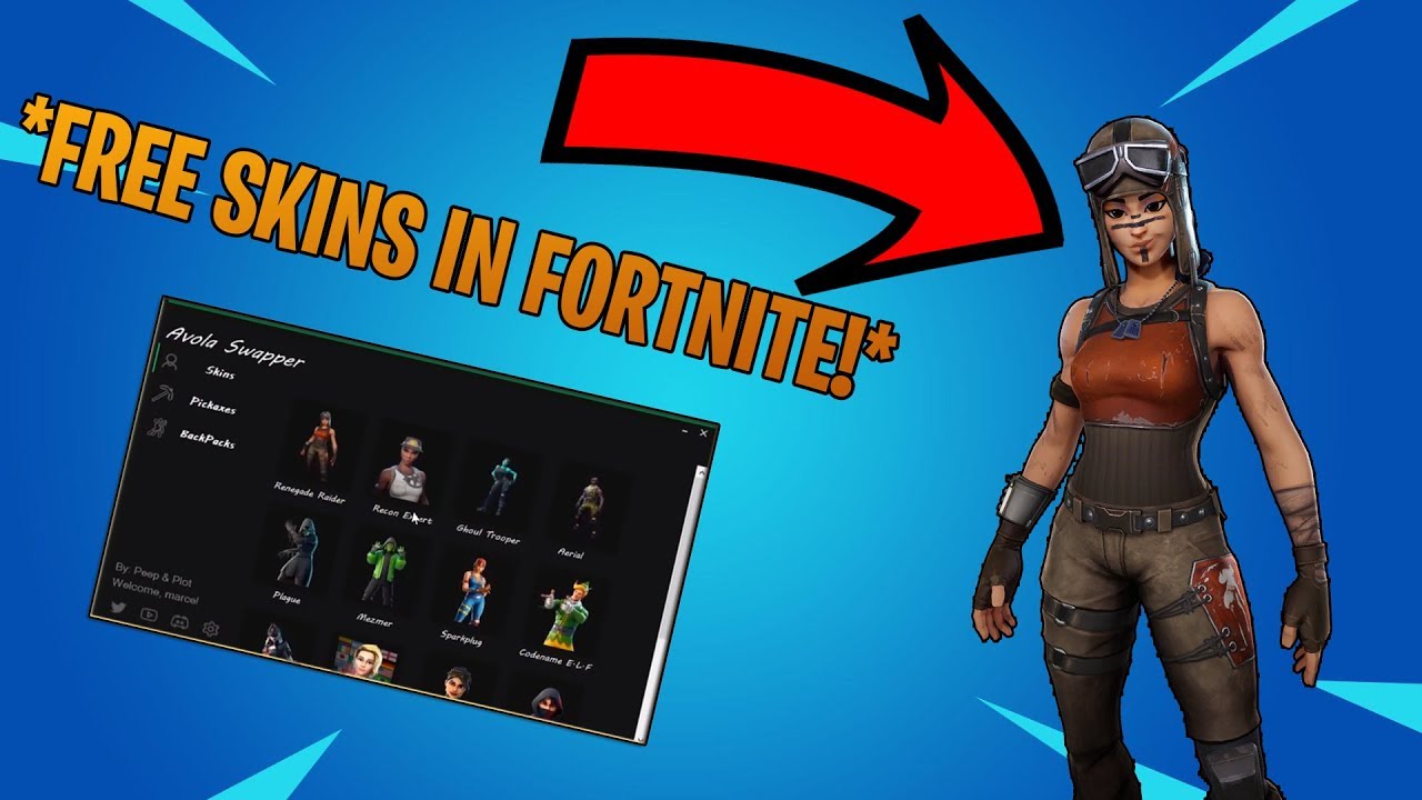 How To Get Free Skins In Fortnite Battle Royale!💎 *2019* 💎 * Skin ...