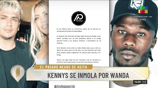 Escándalo en torno a Wanda Nara y Keita Baldé: los audios de Kennys Palacios al jugador