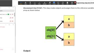 Array of object in java Part 4 | Week 10-d