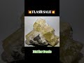 flash sale dm on ig with offers. links in bio rock rocks minerals crystals sale deals fyp