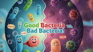 Good Bacteria vs. Bad Bacteria | 🦠 Amazing World of Bacteria Explained!