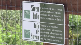 New signs providing information about emergency sirens posted in SLO County