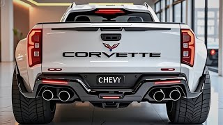 FIRST LOOK: The 2025 Chevy Corvette Pickup Truck Is a Game Changer!