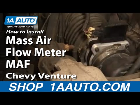 How To Install Replace Mass Air Flow Meter MAF Chevy Venture Pontiac Montana 97-05 1AAuto.com How To Install Replace Mass Air Flow Meter MAF Chevy Venture Pontiac Montana 97-05 1AAuto.com