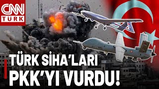 Türk SİHA'ları PKK Hedeflerini Vurdu! PKK/YPG'nin Tişrin Hattındaki Hedefleri Tek Tek İmha Ediliyor