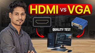 VGA VS HDMI | HDMI Cable And VGA Cable Video Quality Test