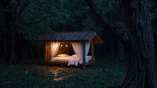 Relaxing Rain Sounds for BEST Sleeping in Your Secluded Cabin