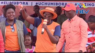 Raila Odinga's daughters and son join him in Kibra campaigns || #KibraByelection