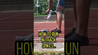 How to use spike shoes for running #athlete #trackandfield #sprinting