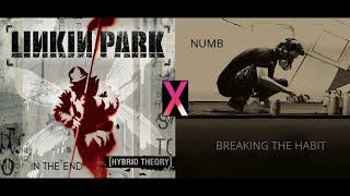 Numb vs In The End vs Breaking The Habit , Hybrid Theory vs Meteora Mashup