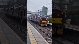 West Coasr Railways Class 37668, 37685, 37676, and 37516 0Z37 0805 Carnforth. to Fort William