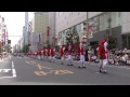 新宿エイサーまつり2015伊勢丹前_美ら星エイサー演舞