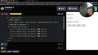 Tip Calculator: Part 1 - HTML