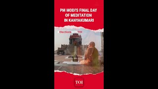 Modi's Last Day Of Meditation In Kanyakumari As Exit Polls Near