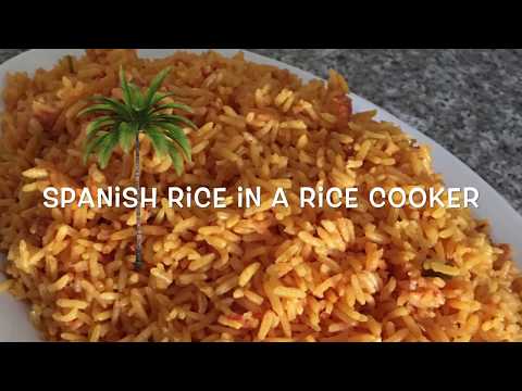 Easy slow cooker Spanish rice recipe