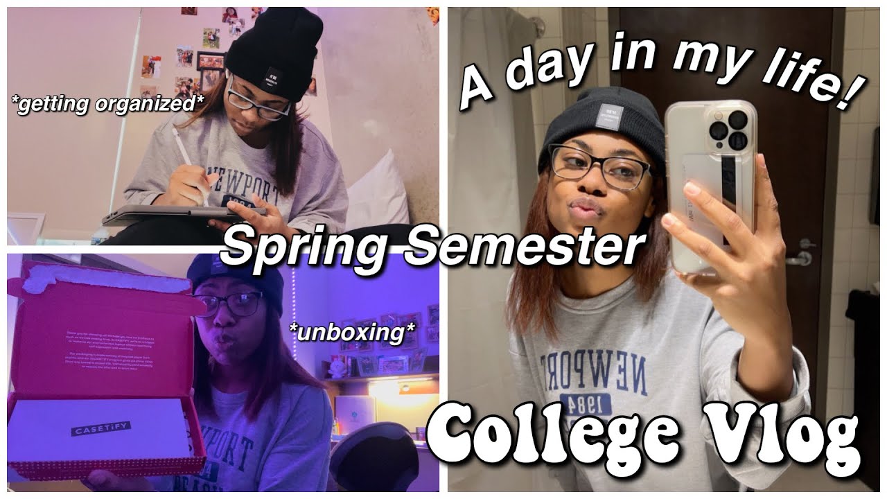 College Day In My Life! *vlog* - YouTube