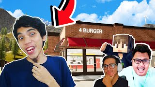 4 FATHER BUKA RESTORAN FASTFOOD!!! - FAST FOOD SIMULATOR #1