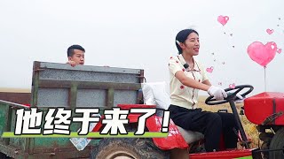 收麦男孩终于来啦！麦小登开拖拉机迎接，让他享受最高礼仪【麦小登】