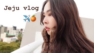 [SUB] 제주 당일치기여행Vlog(코스 추천) ✈️🍊