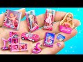 Miniature Barbie Dolls and Toys! 35 DIYs for LOL Surprise