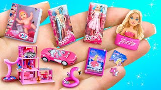 Miniature Barbie Dolls and Toys! 35 DIYs for LOL Surprise