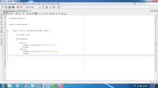 Java Programming Tutorial 9 Switch Statement x264