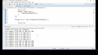 Java Programming - Sleep and Interrupt Method in Threads - Demo