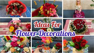 Beautiful Flowers Decoration Ideas/ Flower Arrangements Ideas/ School Exhibition/Flowers Decoration