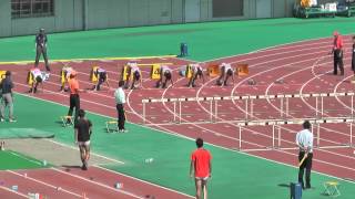 H26　関東学生新人　女子100mH　予選3組