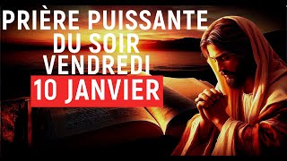 🙏PRIÈRE DU SOIR | Vendredi 10 Janvier 2025 Avec Évangile Du Soir et Psaume Puissant