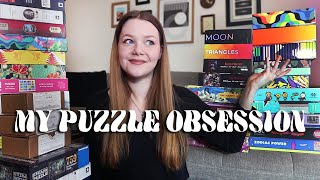 MY PUZZLE COLLECTION + STORAGE + SETUP