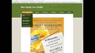 Career ePortfolio Tutorial