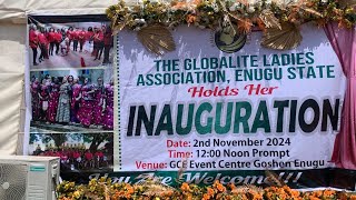 The Globalite Ladies Association. Enugu state holds her INAUGAURATION at GCB Event centre, Enugu.